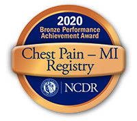 Chest pain MI Registry Logo